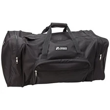 Everest Luggage Classic Gear Bag - Large, Black - Black