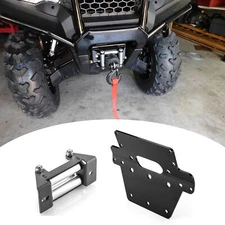 Winch Mount+4 7/8"Roller Fairlead For Honda TRX420 Rancher FA/FE/FPA/FPE/FPM/FM