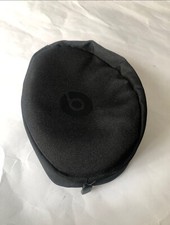 Beats By Dr Dre Black Zipper Headphones Carrying Soft Bag Pouch Case