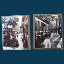 zeny cieslikowski SIDEWALKS set of 2  plaques