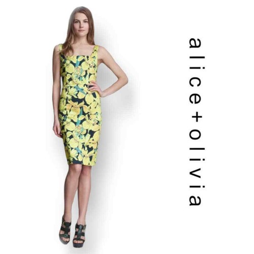 Alice + Olivia Blair Floral Print Mini 