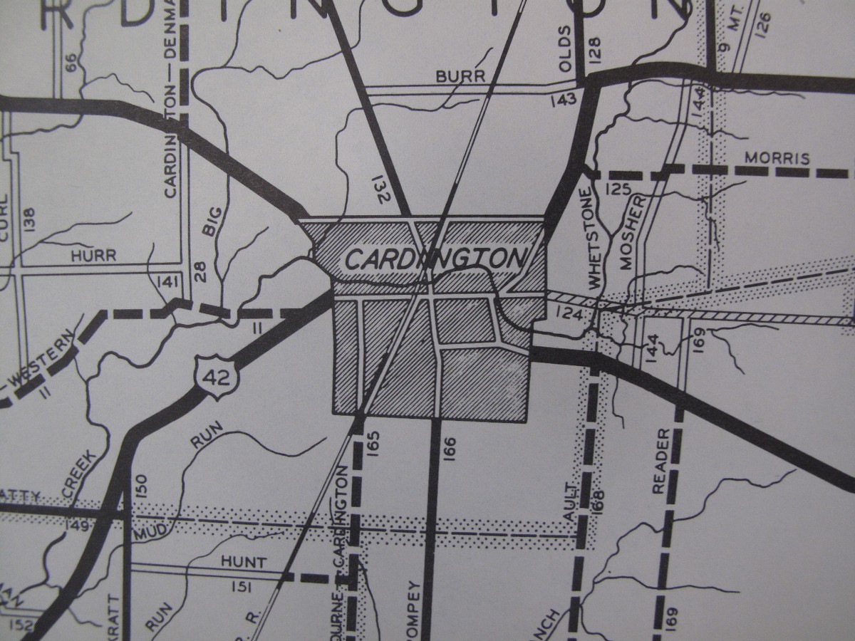 Morrow County Gilead Twp Plat Map