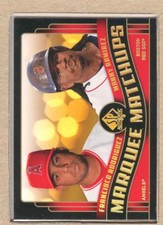 Francisco Rodriguez MM-44 2008 UD SP Authentic Marquee Matchups Manny Ramirez Francisco Rodriguez MM-44 2008 UD SP Authentic Marquee Matchups Manny Ramirez