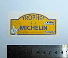 VINTAGE CAR MOTORCYCLE TUNING TROPHEE MICHELIN FFSA STICKER STICKER DECAL
