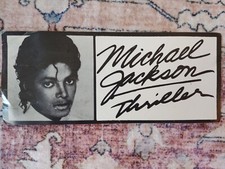 Vintage Michael Jackson Thriller Pop Music Sticker