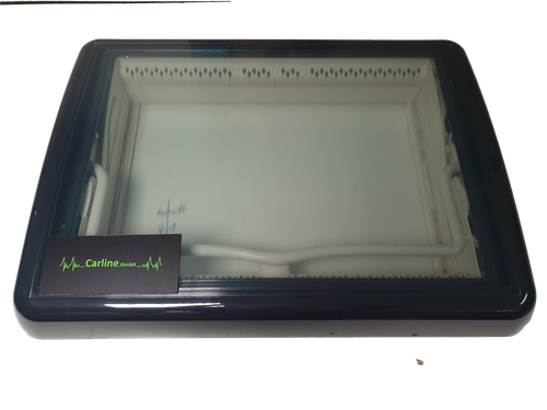 Dometic Seitz Midi Heki grigio con staffa 700x500 senza zw. Cappa da tetto nuova! - Foto 1 di 10