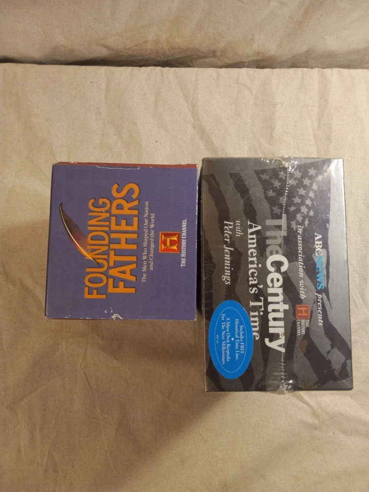 2 VHS Box Sets - Founding Fathers & The Century - Americas Time /HISTORY CHANNEL - Image 4 of 4