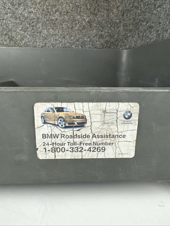 2009-2013 BMW E92 328i 335i 335xi Coupe Battery Cover OEM 51477122415 gray - Изображение 2 из 4