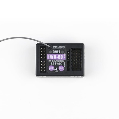Flysky INr8-8D 2.4GHz 8CH AFHDS3 Receiver PWM PPM Ibus Compatible Transmitter...