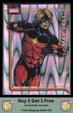 Mar-Vell 2026 Topps Chrome Marvel Comics #135 RayWave Refractor