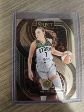 Nika Muhl - 2025 Panini Select WNBA - Silver Prizm #178 - Seattle Storm