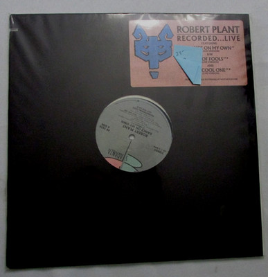 ROBERT PLANT DANCE ON MY OWN EX/NM PROMO VINYL LP L16