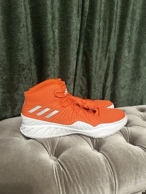 Size 19 - Adidas Crazy Explosive Orange / White  Cq1555 - New Without Box