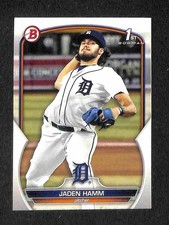 2023 Bowman Draft - Jaden Hamm 1st Bowman #BD-154 Tigers Prospect