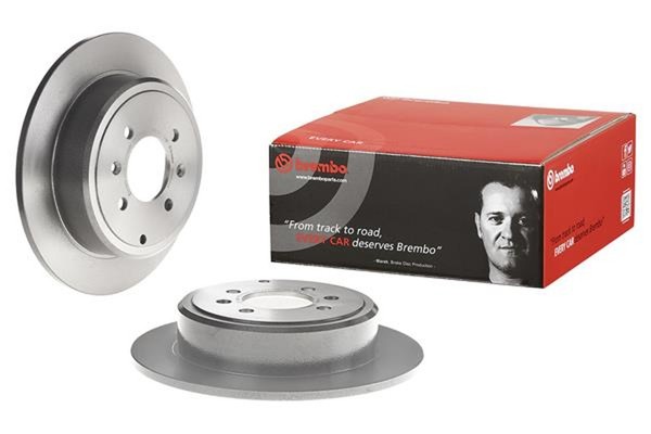 2X Bremsscheibe Prime Line - UV Coated Brembo 08.6931.11 FüR Peugeot 8E 406 8B-image