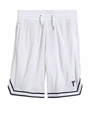 Nike Kobe Pleated Basketball Kid Shorts Premium HV9991-100 Size Small  XL