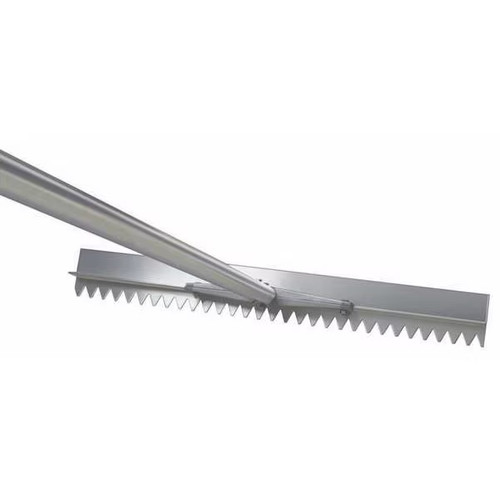 Kraft Tool 36 in Asphalt Lute, 37 Tines, 84 in L Magnesium Handle GG836 Kraft - Picture 2 of 2