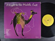 A NIGHT IN THE MIDDLE EAST  LP ARMENIANS TURKS ISRAELIS ARABS LP