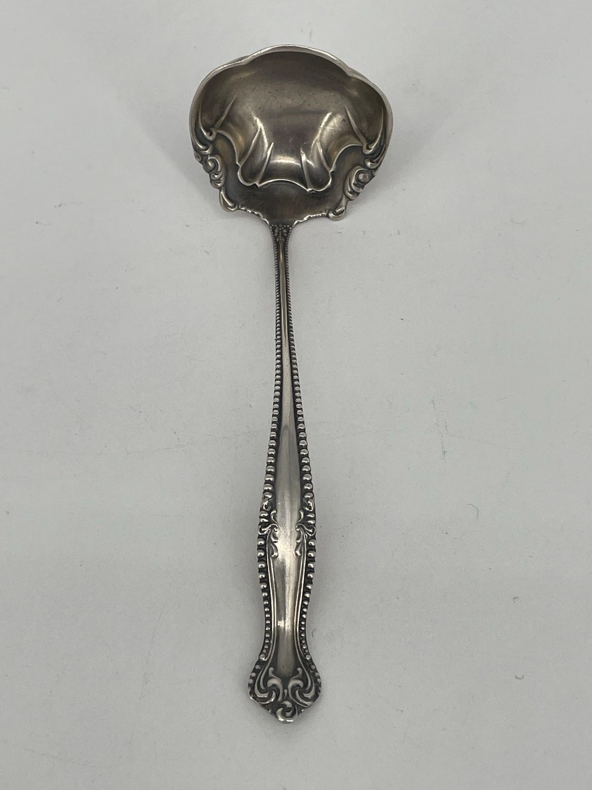 Sterling Silver Towle Canterbury Gold Wash Sauce Ladle 0.9 oz 5.5"