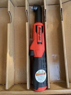 Snap On 1/4'' Drive NanoAxcess Right-Angle Driver (Tool Only) Red CTNN2040 New