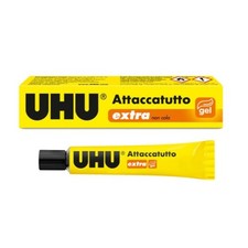 Colla UHU Attaccatutto Extra da 20 ml per Scuola ufficio e Fai da te 1GEG