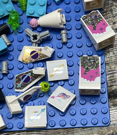 LEGO Friends 41128 Amusement Park Space Ride Verified Complete Except 1 Sticker