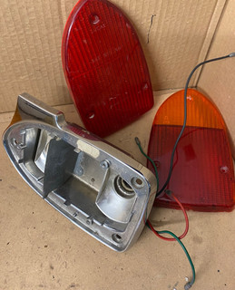 Jaguar XJ6 new old stock Rear Lamp Unit and Lucas lenses L801 Job Lot