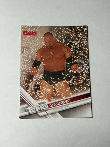 Goldberg #18 2017 Topps WWE card