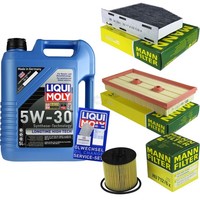 Inspektionspaket 5L Liqui Moly Longtime 5W-30 FüR VW Golf V 1.6 FSI Touran Audi