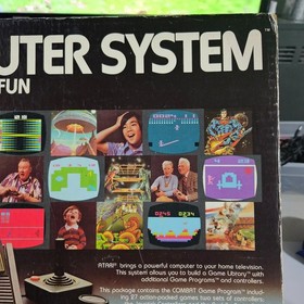 ATARI Video Computer System CX-2600 1980 Console matching Serial ## Complete