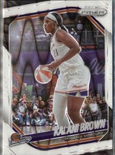2025 Panini Prizm WNBA #55 White Seismic Kalani Brown Phoenix Mercury