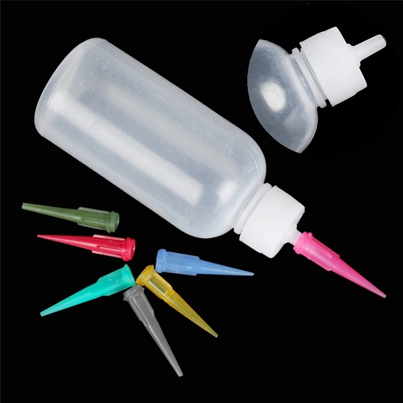 50ml Nozzles Decoration Craft Squeeze Bottles Food-grade Pastry Tattoo - image 2 of 4