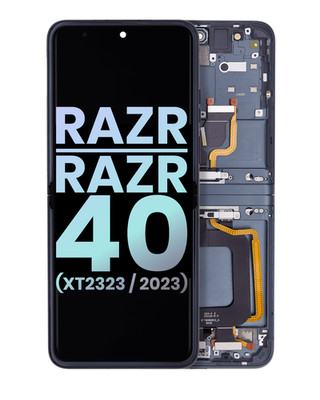 Genuine OEM Motorola Razr /Razr 40 (XT2323/2023) Main Oled Display Touchscreen