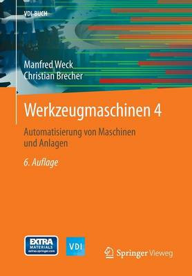 Werkzeugmaschinen 4 - 9783642387470