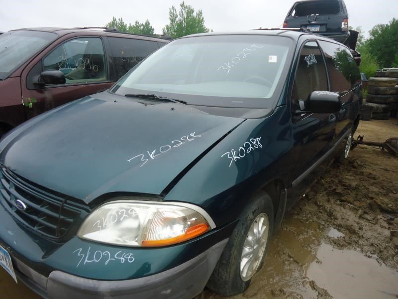 Driver Left Front Door Glass Fits 95-97 99-02 WINDSTAR 143822