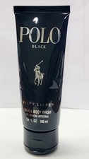 Polo Black By Ralph Lauren Hair Body Wash 3.4 oz/100ml Same As Picture