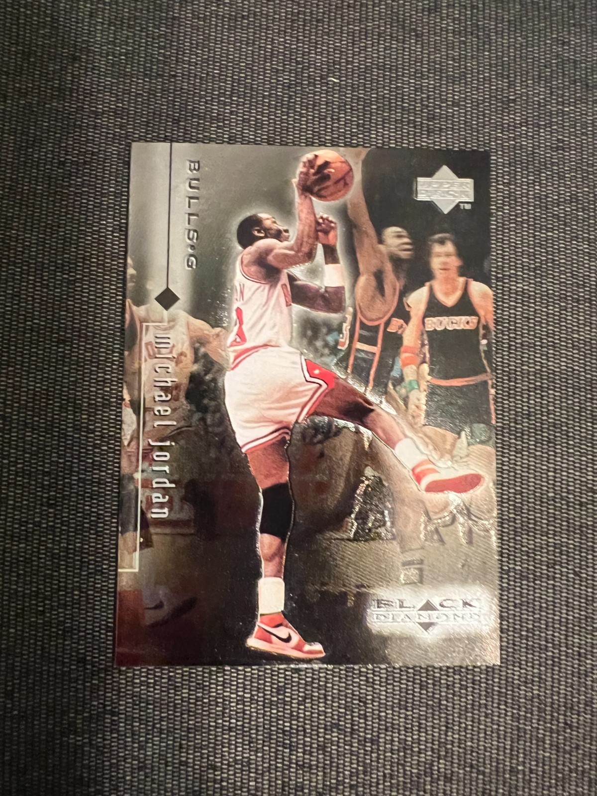 1998-99 Upper Deck Black Diamond Basketball Chicago Bulls Michael Jordan #1