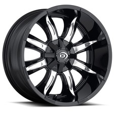 Vision Off-road Wheels 423 17x9 -12 Gloss Black Machined Face 8x170 Qty 4 Vision Off-road Wheels 423 17x9 -12 Gloss Black Machined Face 8x170 Qty 4