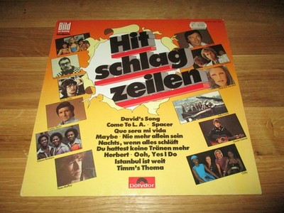 LP - Hitschlagzeilen ( 1980 ) POLYDOR - Luv - Chilly - Thom Pace - Kelly Family