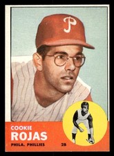 1963 Topps Baseball #221 Cookie Rojas EX/MT *h2