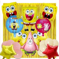 Bob Esponja Pantalones Cuadrados y Patricio Estrella Decoración Kit (21 Globos)