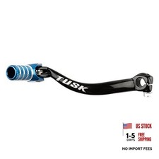 Folding Shift Lever Black/Blue Tip Compatible with Yamaha YZ125 1996