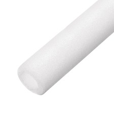 3.28 Ftx1.18"x1.97" Foam Tube Insulation White Pipe Freeze Protection, 2Pcs
