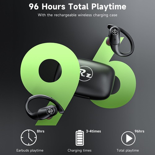 Auriculares Inalámbricos Bluetooth 96H Tiempo de Juego Pantalla LED Impermeable Bui... - Imagen 3 de 6