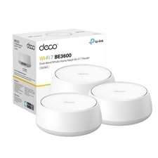 WiFi 7 Mesh System BE3600 Dual Band 3 Pack TP Link Deco BE23
