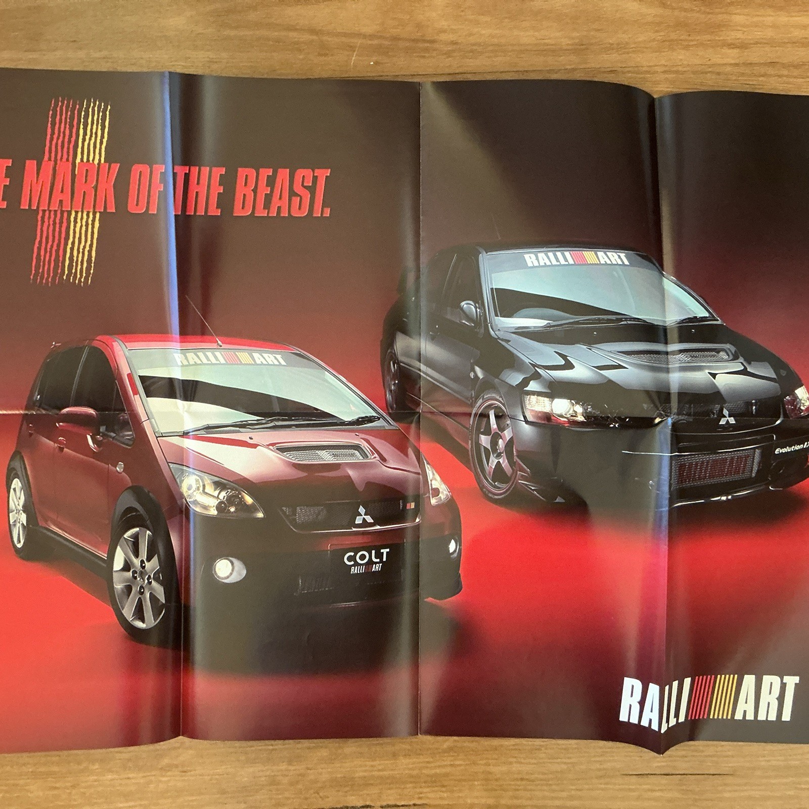 2006 MITSUBISHI LANCER COLT RALLIART EVOLUTION IX POSTER AUSTRALIA ...