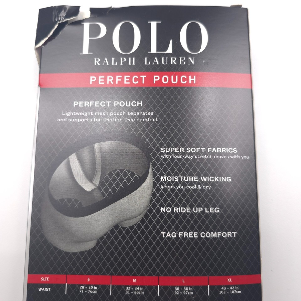 Perfect Pouch Sign Polo Ralph Lauren 3-Pack Perfect Pouch Nylon Mesh Boxer Briefs Mens ...