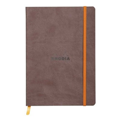 117453C Notizheft Rhodiarama mit weichem Umschlag, dot grid, 80 Blatt, 90 g e...