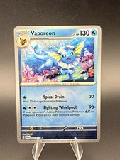 Vaporeon (Master Ball Pattern) 022/131 Holo Rare SV: Prismatic Evolutions NM