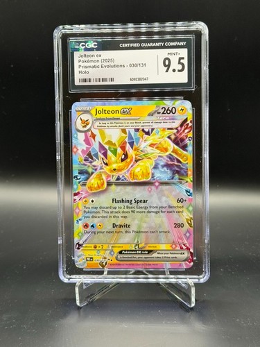 Jolteon ex graded CGC 9.5 for sale on eBay